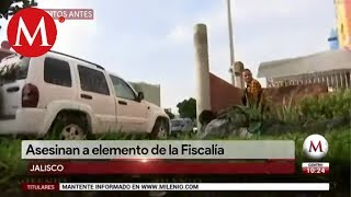 Momento en que se desata balacera en Tlajomulco [upl. by Hax]