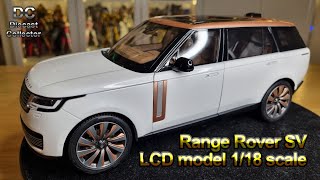 NEW LCD Model  Range Rover SV 2024  118 Diecast [upl. by Atiran669]