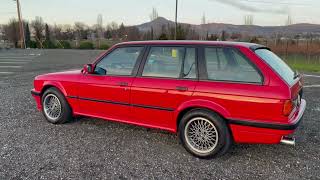 1991 E30 318i Touring Walk Around [upl. by Letsirc]