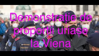 ‼️Demonstrații uriașe la Viena împotriva carantinei și a obligativității vaccinării‼️ [upl. by Derrick638]