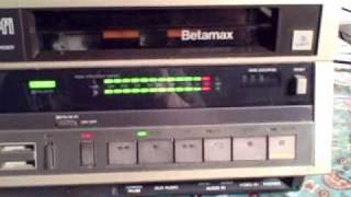 Sony HiFi Stereo Betamax VTR Model SL5200 [upl. by Onairot]