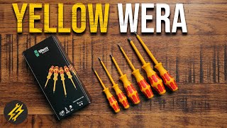 STAND OUT FROM THE CROWD Wera Yellow Kraftform VDE Screwdriver Set [upl. by Prowel]