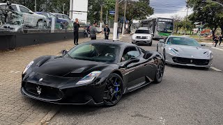 MAIOR ENCONTRO DE CARROS ESPORTIVOS DO BRASIL 2022  Parte 1  Supercars in Brazil [upl. by Dory27]