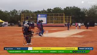 Live Cricket Match  Emaxicom A vs AngoZara Filda XI  22Sep24 0800 AM 12 overs  ICA PL SEASON 4 [upl. by Akemak200]