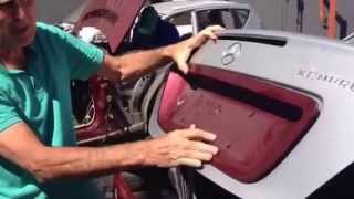 How to open Mercedes trunkboot without Key [upl. by Berlinda]