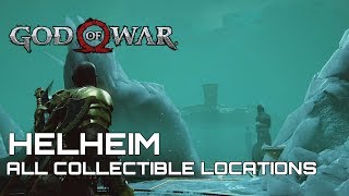 God Of War 100 Collectible Guide HELHEIM [upl. by Emily49]