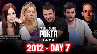 World Series of Poker Main Event 2012  Day 7 with Greg Merson Gaelle Baumann amp Elisabeth Hille [upl. by Rizzi]