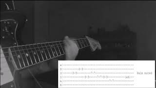 Catfish and the Bottlemen  Longshot Live Guitar Cover w onscreen Tabs [upl. by Ademla]