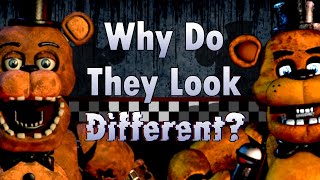 Are The Withereds and FNaF 1 Animatronics Really the Same  FNaF Theory [upl. by Atiuqel]