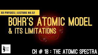 XII Lecture 52  Bohrs Atomic Model amp its Limitations  Talhas Physics Academy [upl. by Yluj]