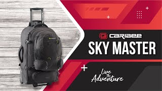 Caribee Sky Master 70 amp 80 wheel travel pack  Product Tour [upl. by Bunow433]