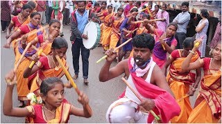 kolattam dance performance at Ganesh nimajjanam  Kolatam at ganesh nimajjanam [upl. by Margery607]