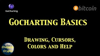 Gocharting  Drawing Cursors Colors and More  Online charting platform for Cryptocurrency [upl. by Vasili]