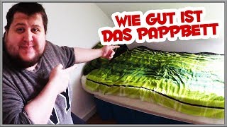 Wie GUT ist das BETT aus PAPPE [upl. by Onihc516]