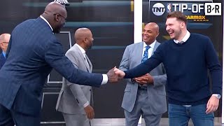 Luka Doncic Joins Inside the NBA [upl. by Heyward206]