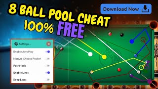 8 Ball Pool Cheats 🔥 Guide Line Aim Tool 100 Safe 🛡️ [upl. by Enela315]