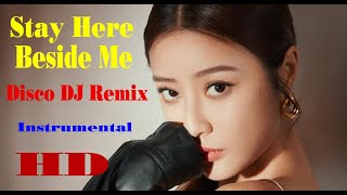 Stay Here Beside Me  Don Amore  Disco DJ Remix  Instrumental  HD [upl. by Luapnaej]