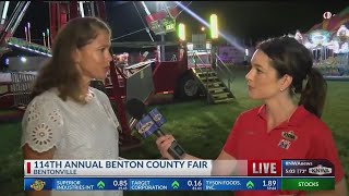 KNWA Today Benton County Fair Preview [upl. by Nosreip]