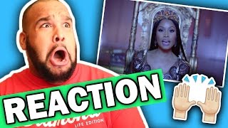 Nicki Minaj Drake Lil Wayne  No Frauds Music Video REACTION [upl. by Enomrej291]