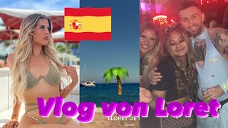 Vlog in Lloret de Mar 🌴☀️ [upl. by Inram]