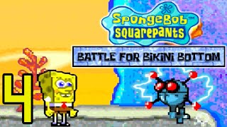 Lets play SpongeBob Schwammkopf Schlacht um Bikini Bottom GBA German Part 4  Quallenfischen [upl. by Frulla]