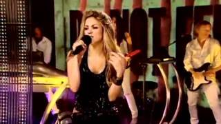 Shakira  She Wolf Live at MTV Studio Performance [upl. by Heaps]