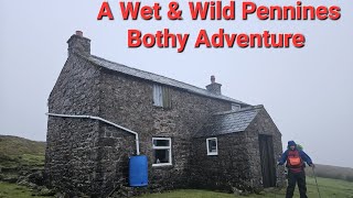 Wet amp Wild Bothy Stay in the Pennines mountains bothy Pennines [upl. by Colb]