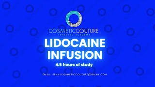 Lidocaine Infusion Course [upl. by Eruot]