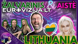 🇱🇹 Žalvarinis amp Aistè REACTION amp Analysis  EurovizijaLT SF2  Lithuania  Eurovision [upl. by Avaria]