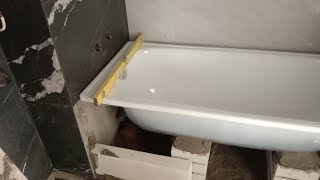 ‼️Pasang Bathtub Di Kamar Mandi Bak Mandi ‼️bashabdullah [upl. by Edaj]