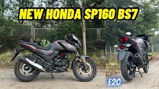 New 2024 Honda SP160 E20 BS7🔥 New SP160 Detailed Review [upl. by Blankenship841]