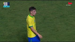 ESTREIA DE BRENO BIDON NA SELEÇÃO BRASILEIRA SUB 20  Breno Bidon vs México 05092024 [upl. by Caine675]