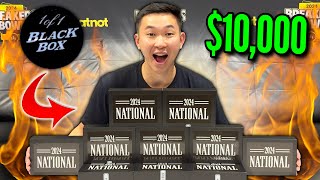 I OPENED TEN INSANE 2024 PANINI NATIONAL BLACK BOXES WITH GUARANTEED 11s 10000 😱🔥 [upl. by Ardnahsal]