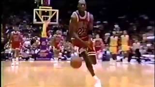 Chicago Bulls at Los Angeles Lakers  112092  Michael Jordan 54 Points  HD [upl. by Darrel]