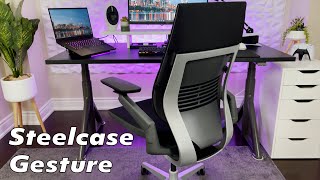 Steelcase Gesture Chair REVIEW Thank you for 1000 Subs [upl. by Mylo]