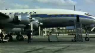 Lufthansa commercial about Lockheed Superstar  from 1958 [upl. by Cas]