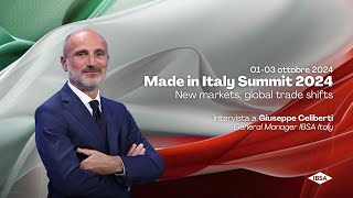 Made in Italy Summit 2024  Intervista a Giuseppe Celiberti General Manager di IBSA Italy [upl. by Zina]