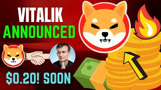 BREAKING VITALIK BUTERIN JUST INVESTED IN SHIBA INU AGAIN  SHIB NEWS [upl. by Nylesaj]