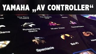 Yamaha AV Controller App im Test  Vorstellung deutsch [upl. by Windy536]