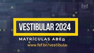 Vestibular 2024 FEF [upl. by Yellat]