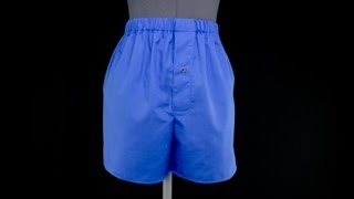 How To Sew Mens Boxers [upl. by Sillig]