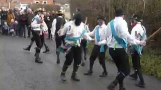 The Original Welsh Border Morris Men dance Dilwyn at White Ladies Aston [upl. by Haley943]