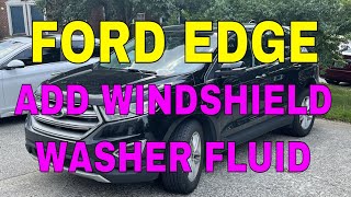 Ford Edge HOW TO Replace Windshield Wiper 20072014  Lincoln MKX  Transit Connect [upl. by Adiasteb]