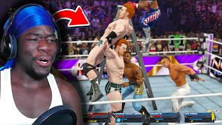 Why Is Every Wrestler Duplicated In WWE 2K24 MyFaction [upl. by Fidelis]