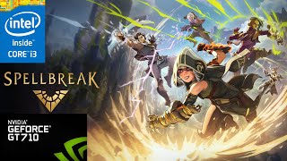 Spellbreak PC Gt 710 Gameplay 4Gb Ram [upl. by Nainatrad]