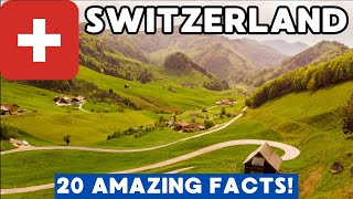 SWITZERLAND 20 Facts in 4 MINUTES [upl. by Asirrak]