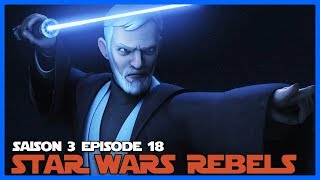 STAR WARS REBELS  OBI WAN VS DARK MAUL FR [upl. by Amick]