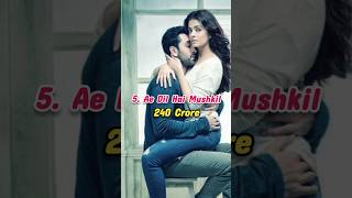 Top 10 Highest Grossing Movies of Ranbir Kapoor shorts viral ranbirkapoor [upl. by Ecinehs]