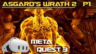 ASGARDS WRATH 2 Opening scenes and tavern PART 1 META QUEST 3 [upl. by Reade]