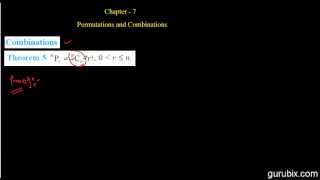 Hindi  Theorem 5  Combinations  Permutations and Combinations  Ch 7  CBSE 11th Math [upl. by Rotkiv369]